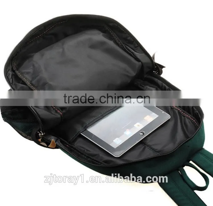Wholesale Custom Canvas School Backpack Manufacturer