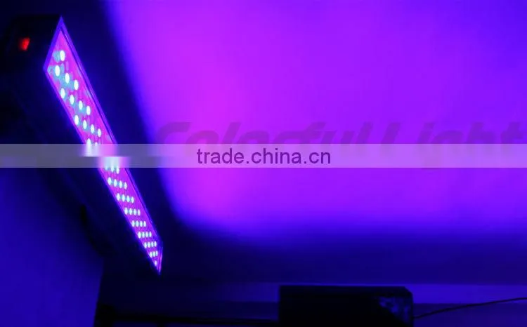 DMX512 RGBW IP65 CE and ROHS 144*1W linear wall washer LED
