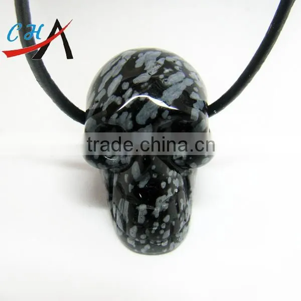 Wholesale gemstone skull pendants