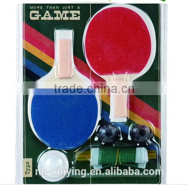 Hot selling Table Tennis Rackets Cheap protable wooden beach racket