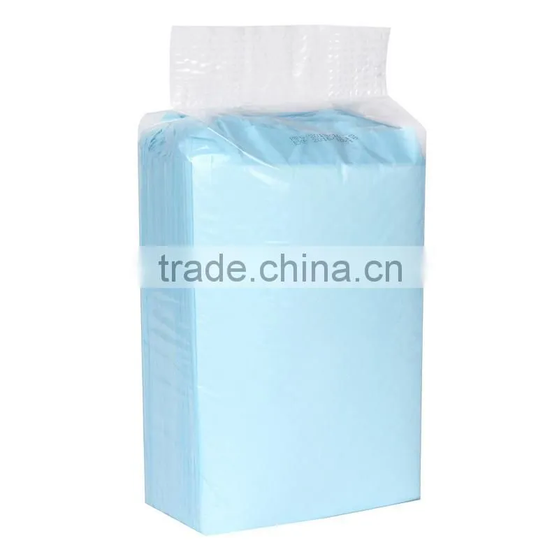 super absorbtion layer cotton core and waterproof backsheet diaposable underpad