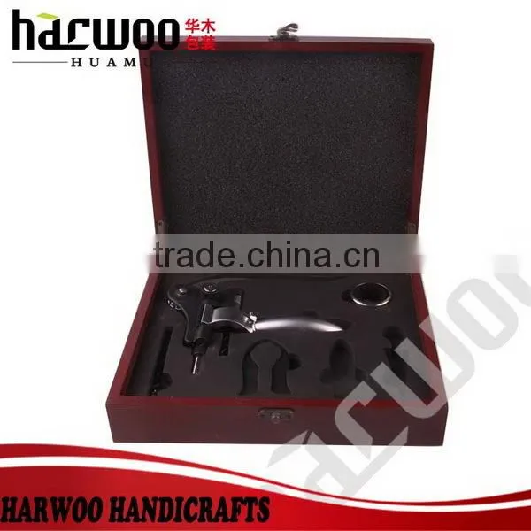 High-end wooden wine tools box for sale