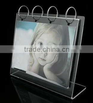 clear acrylic calendar stand calendar stand acrylic calendar holder