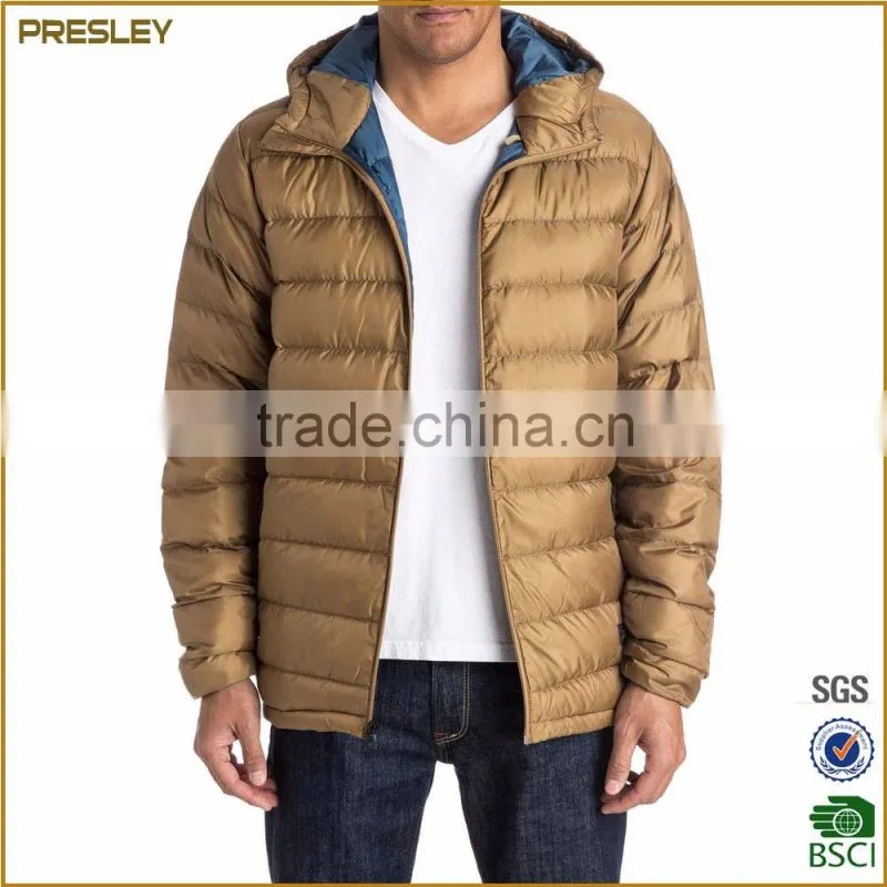 Presley oem hot sale high quality winter 100%polyester men's cotton coat