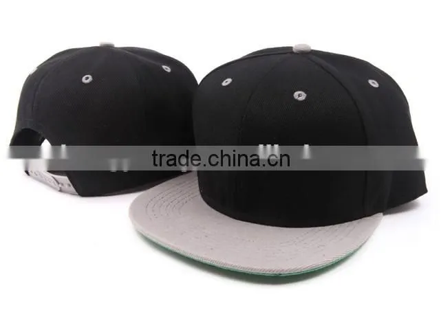 Fashion Style Snap Back Caps Flat Bill Wholesale Blank Snapback Hats
