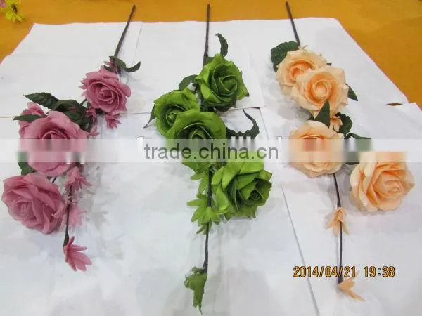 new design EVA foam handmade artificial flowers