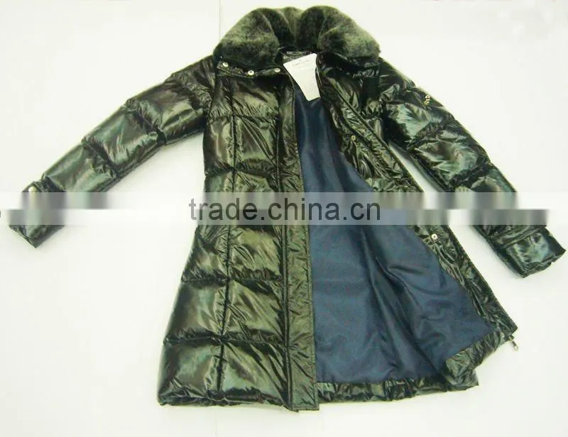 2011 Latest women long fur coat