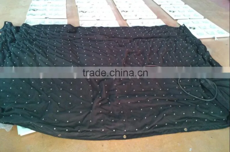 Romantic gobo optional LED Star Curtain
