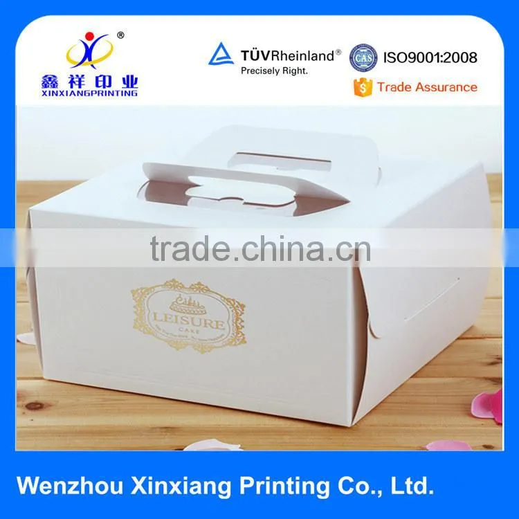 Promotion Cheap Wedding Cake Box Design Cake Boxes