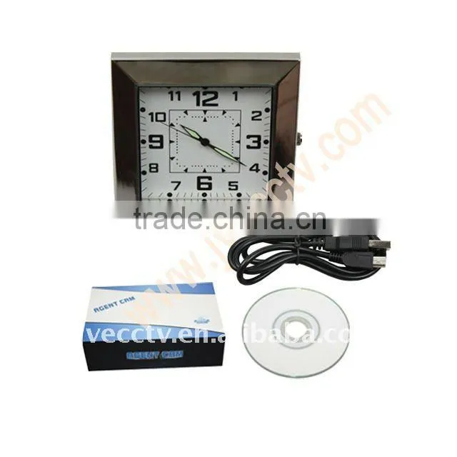 home security Clock Camera with Motion Detection JVE-3311B-2