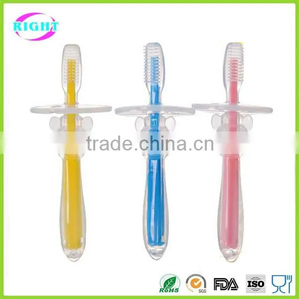 silicone toothbrush with silicone bristle
