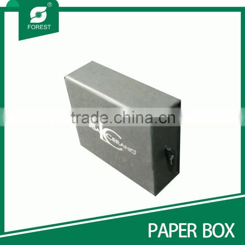 Quality paper drawer box grey cardboard box for wholesaler
