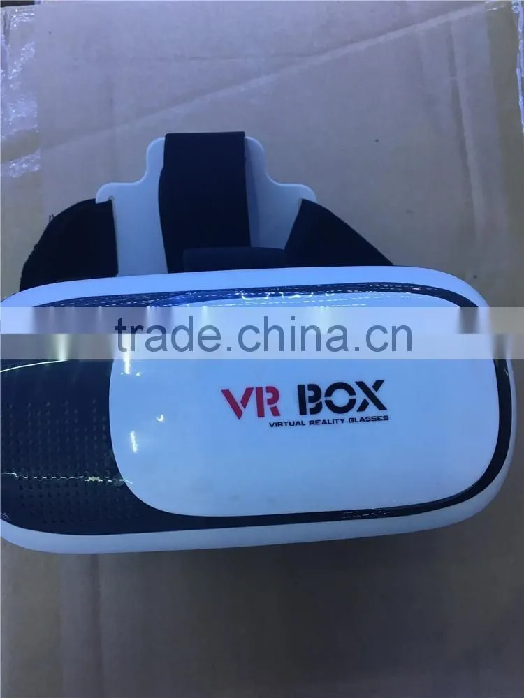 3D VR Virtual Reality Headset 3D Movie Game Glasses Adjust Cardboard VR BOX 2.0 For 3.5~6.0"