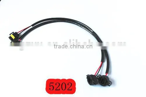 OEM product best price high quality hid wiring harness plug connector H1 power extension cord