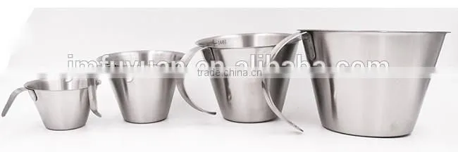 Measuring jug stir and pourer food garde frothing pitcher digital measuring cup for coffee
