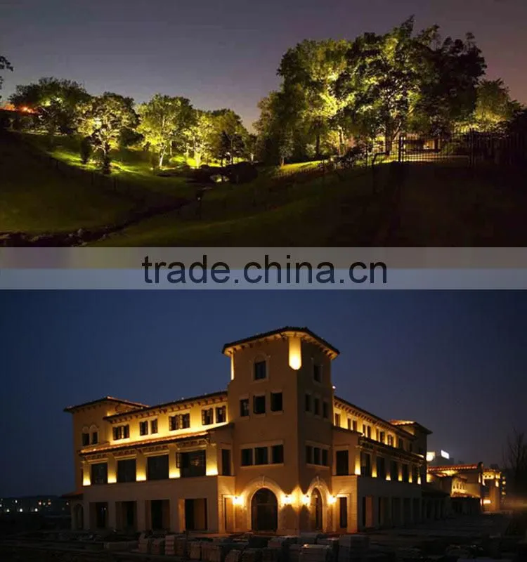 Outdoor use IP65 220V 18W round led wall washer light