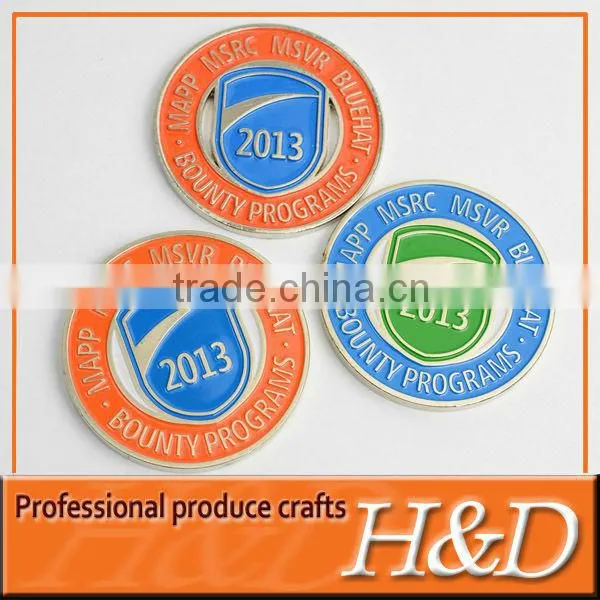 customized 3d metal coin producer
