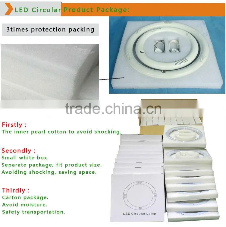Quality Choice LED Circular tube factory Ra>80 100lm/w 8'' 205mm 10W