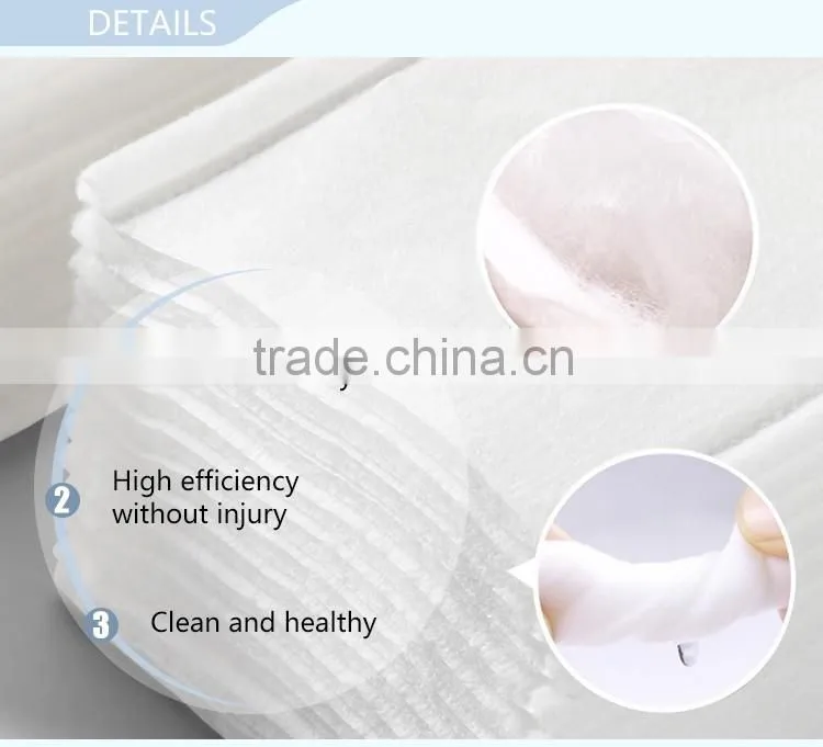2016 high quality cotton puff removal use cotton pad