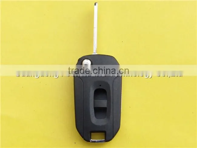 New remote keyless entry flip car key 2 buttons for Chevrolet Captiva no rubber pad