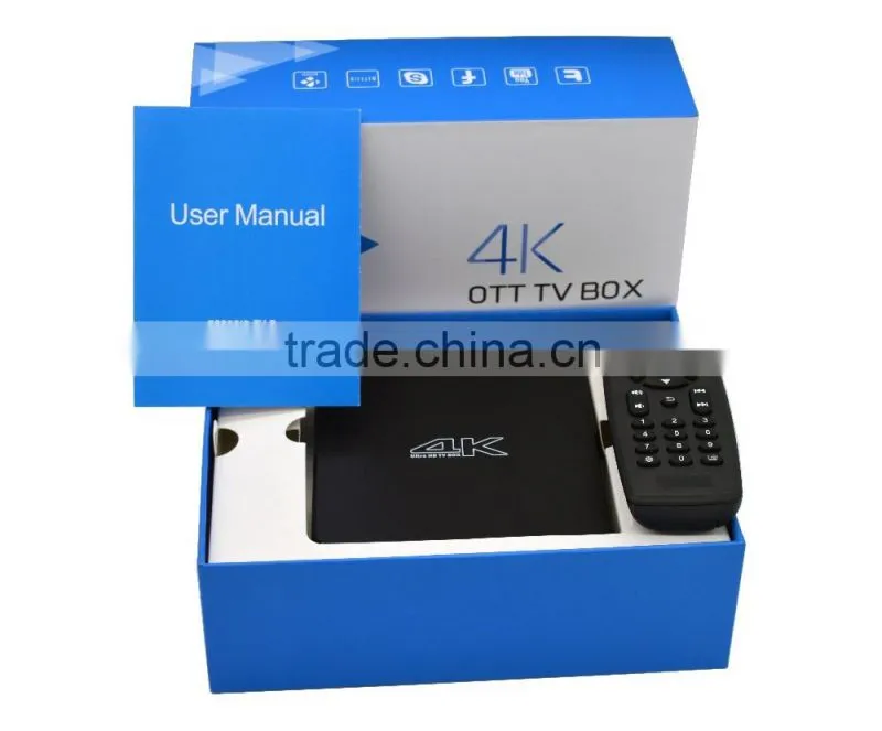 2016 K8 smart tv box with screen More Function With remote control TV Box