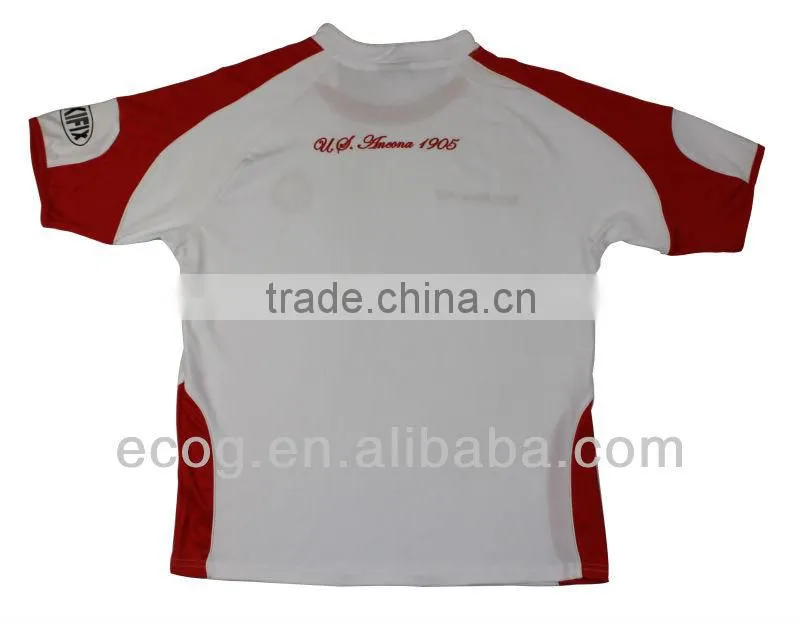 100% polyester jersey soccer jersey