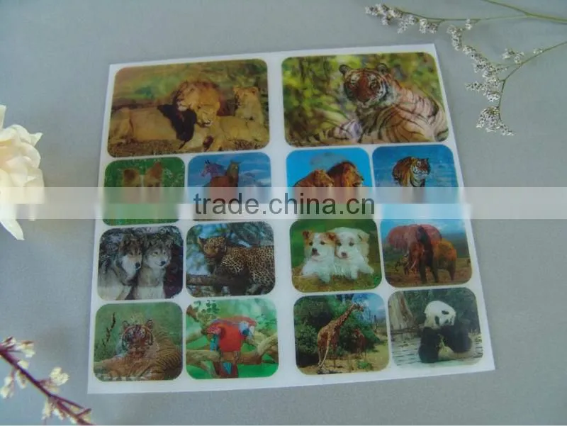 2013 removable 3d card for festival promotion