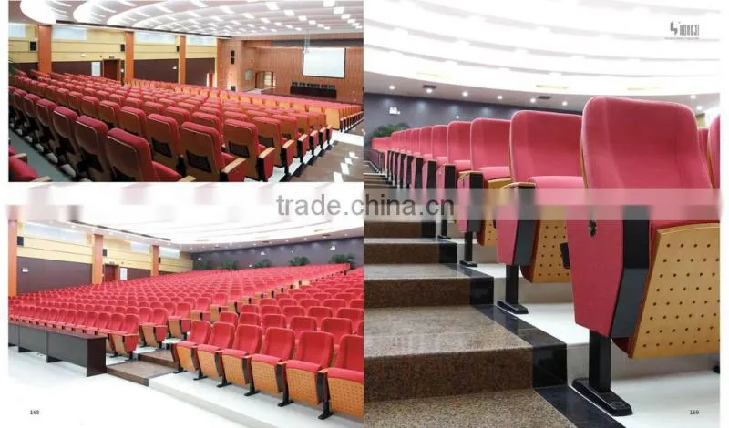 Elegant Design Good Price Auditorium Theater with Tablet