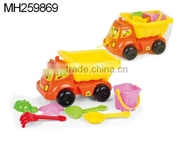 beach toy excavator buckets with sand toys