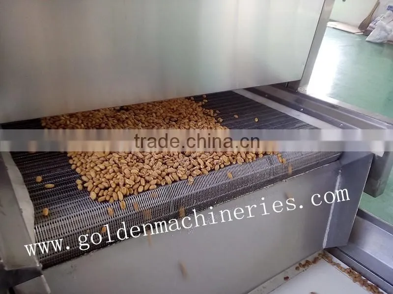 Continuous Peanut Fryer Frying Machine Nut Peanut Snacks Frying Production Line