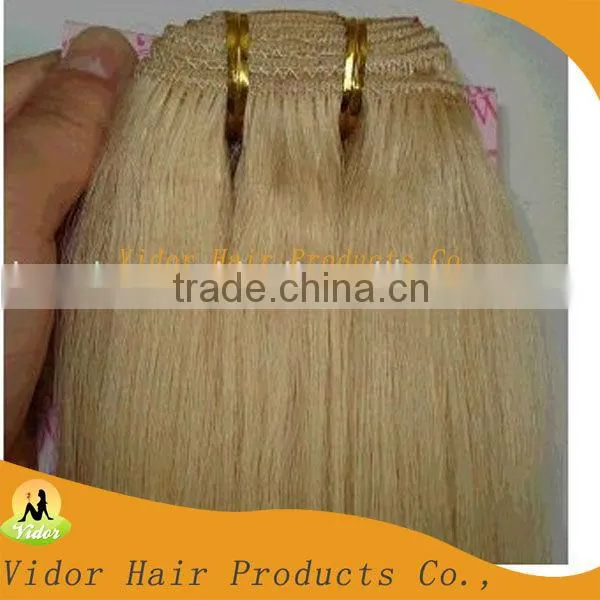 Factory Wholesale High Quality Hand Tied Virgin Hair Weft