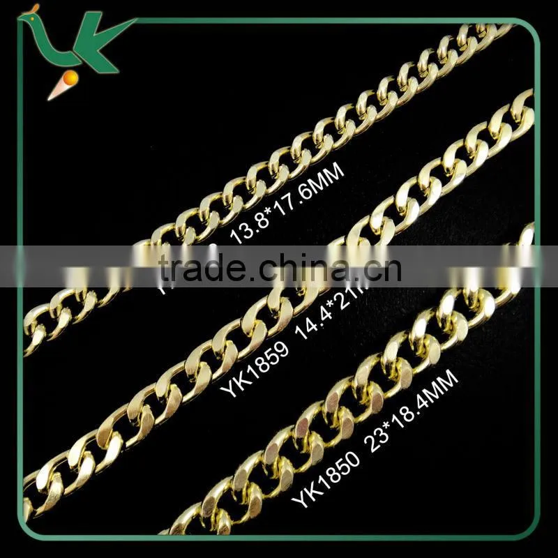Flocky Surface Aluminium Chain