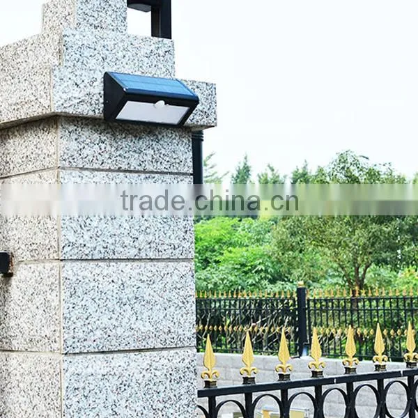 Waterproof outdoor mnre approved solar motion sensor light