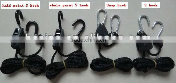 Snap hook Zinc alloy Adjustable light hanger