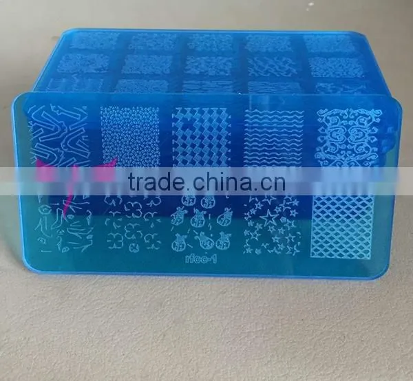 2015 new nail image plate with many amazing design