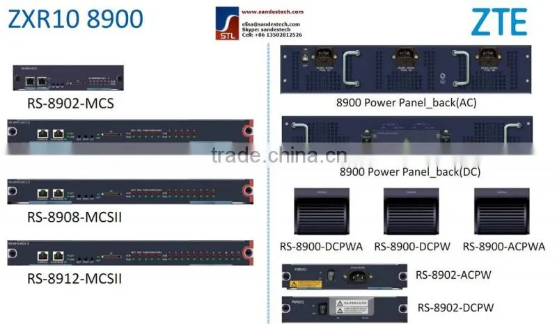 ZTE Switch ZXR10 8900 Series Terabit MPLS Routing Switch RS-8902 RS-8905 RS-8908 RS-8912