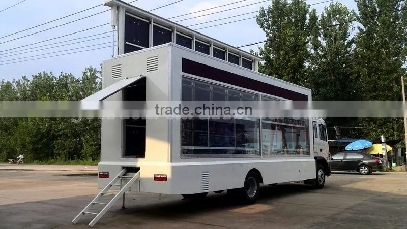 advertising truck for sale/Mini LED truck JMC 4X2 led lamp for truck