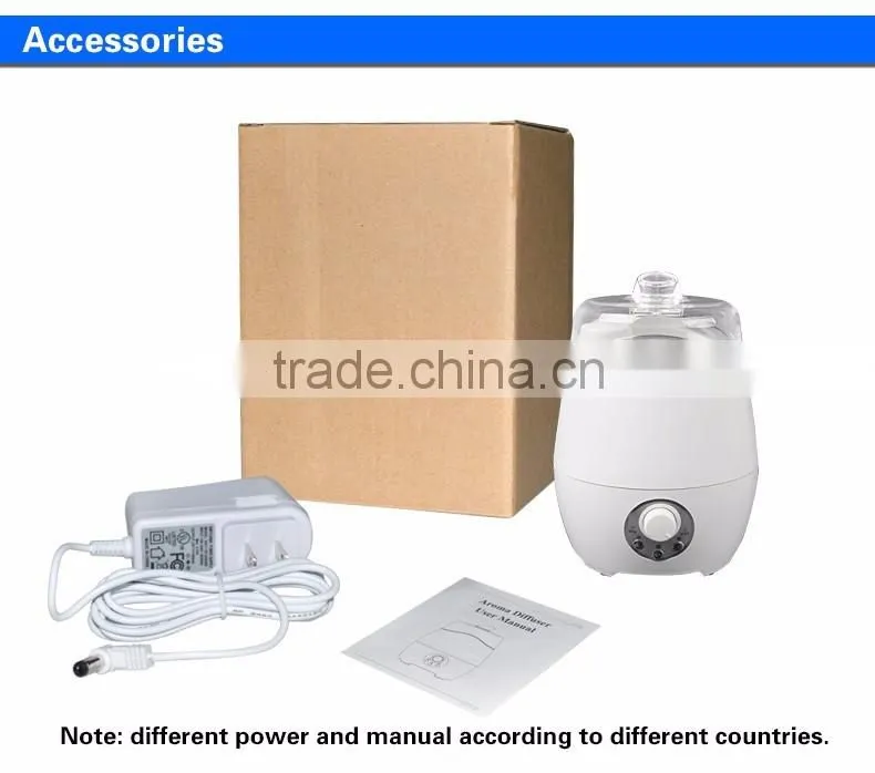200ml Office Ultrasonic Aromatherapy Machine Air Purifier Essential Oil Diffuser