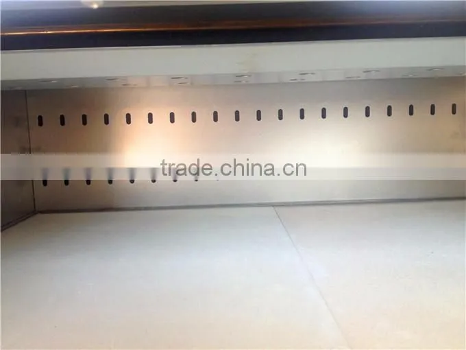 Pizza baking oven 1 deck 3 trays Digital Control Gas pizza bread baking machine