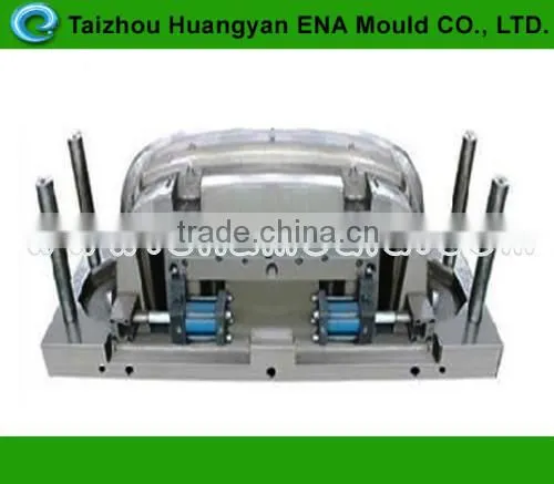 Plastic injection mold for heart-sharp pot