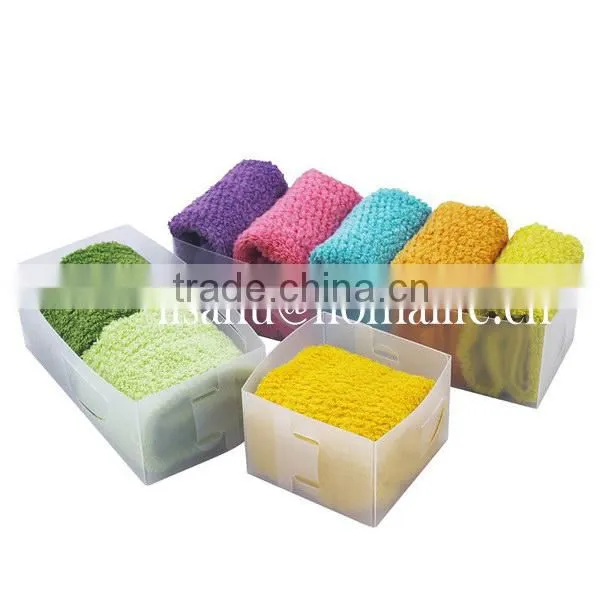 Custom transparent bra storage bin for socks