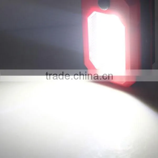 2015 Newest B70 360 Degree Rotation COB And 3 Led Magnetic 3w cob led working light