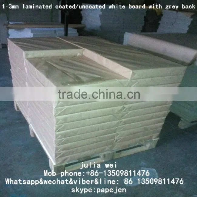 1000gsm white coated duplex board cheap price