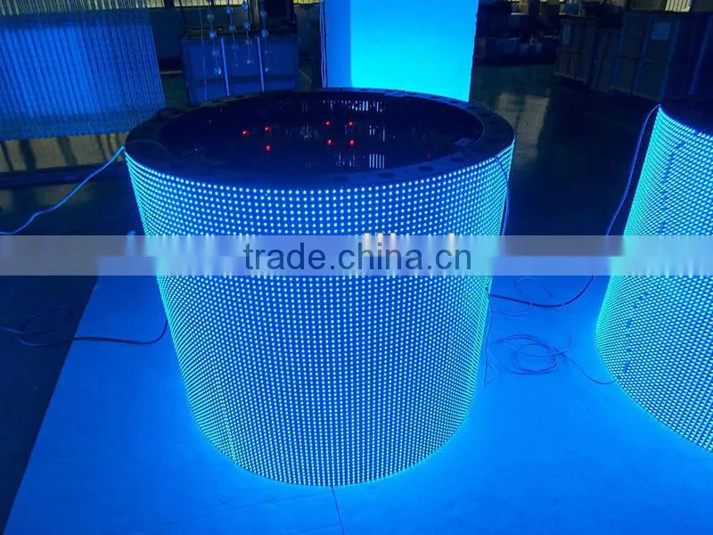 p10 outdoor advertising 360 degree led display