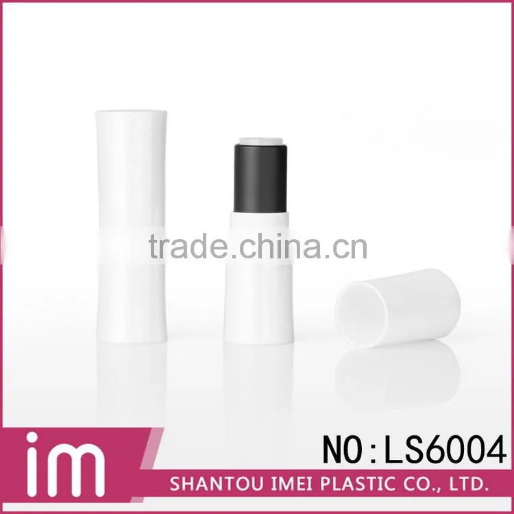 wholesale manufacturer empty cosmetic black lighted lipstick tube