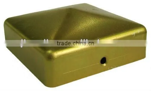 ball type self color decorative post caps supplier