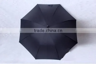 skull designs auto open straight umbrella handle led light umbrella