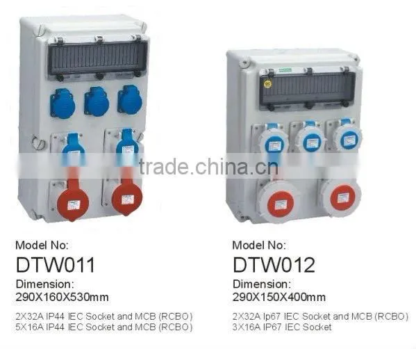 DTW011 DTW012 DTW013 Wall Mounted Power Board