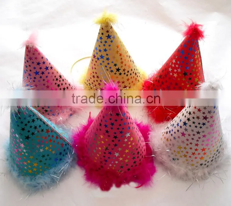 Lovely paper birthday hat