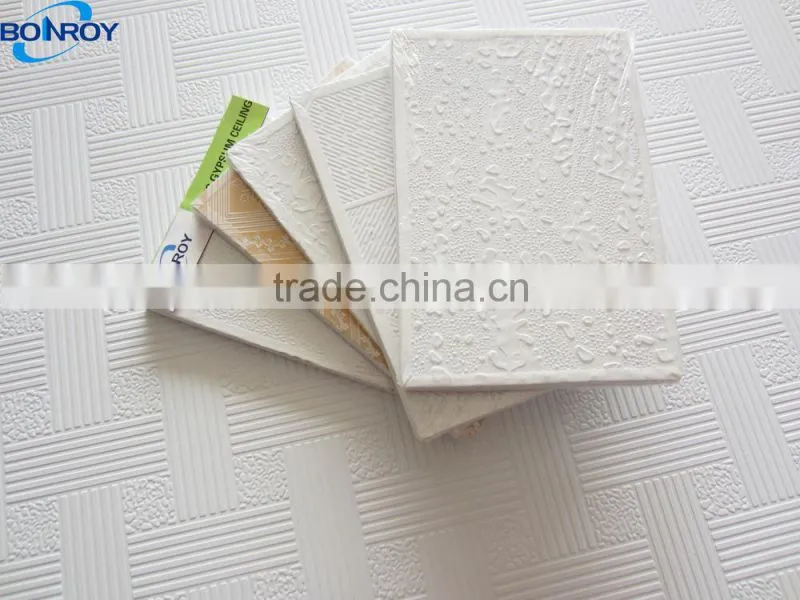 water proof PVC gypsum boards false ceiling
